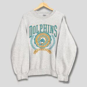 90s Vintage Miami Dolphins Football Sweatshirt, Retro NFL Mens Womens Shirt Tee